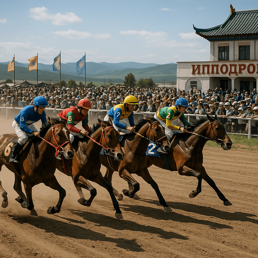 Конноспортивные соревнования в Агинском