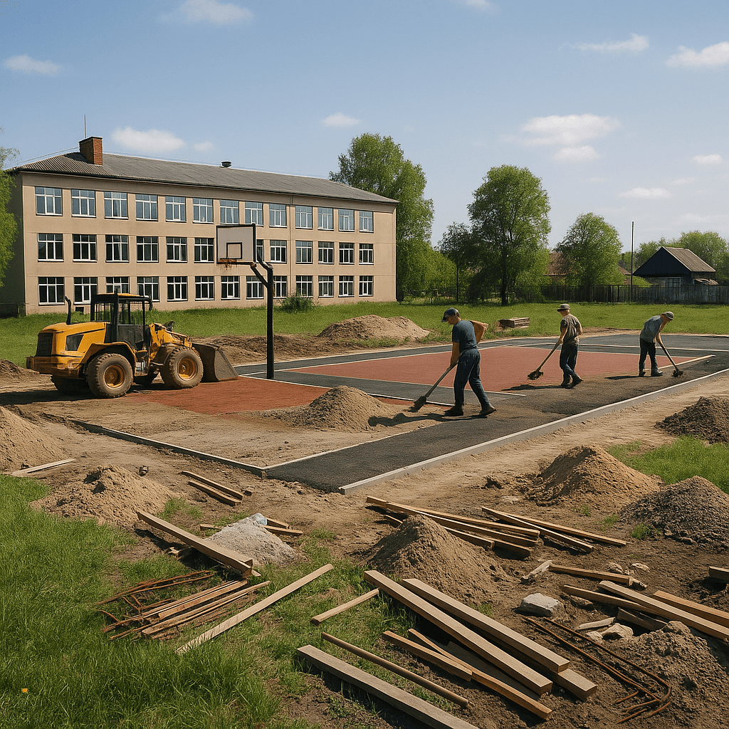 Спортплощадка скоро появится у могойтуйских школьников в рамках программы по развитию ЦЭР